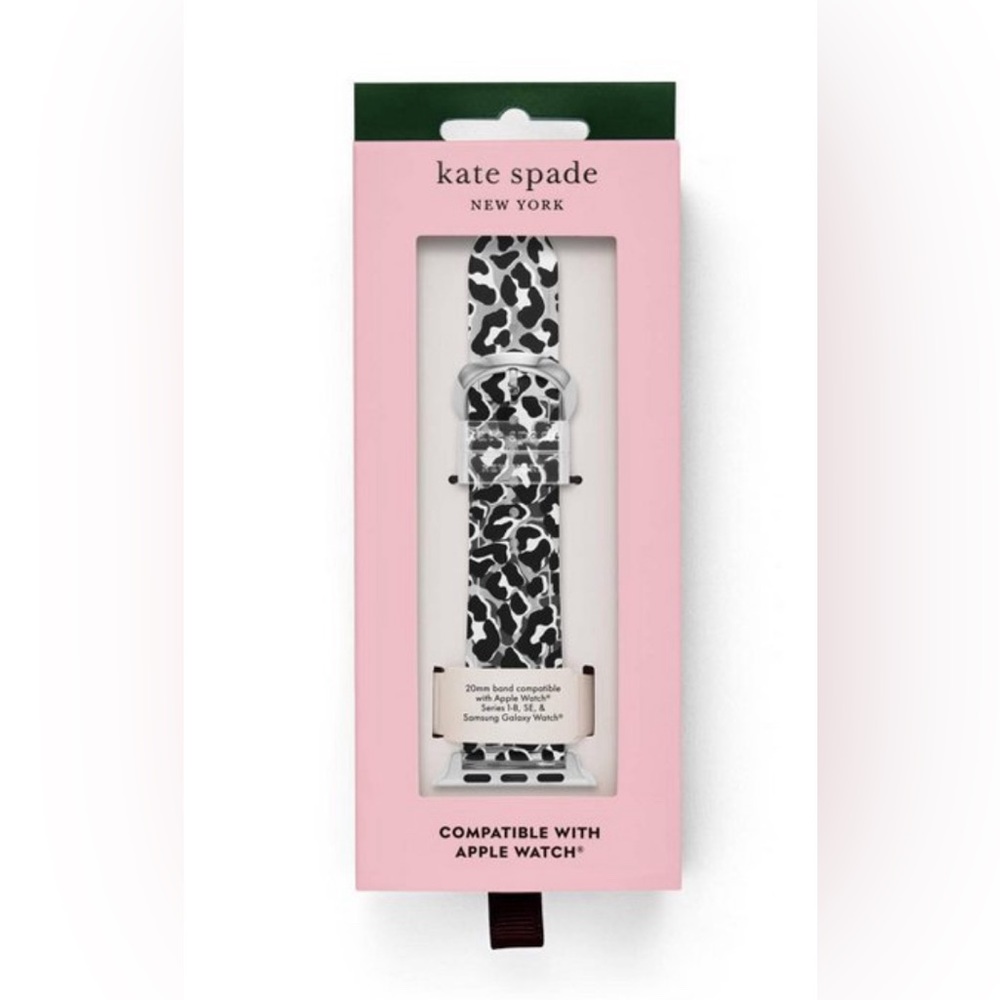 Kate Spade Leopard print watch band NWT - Picture 1 of 7